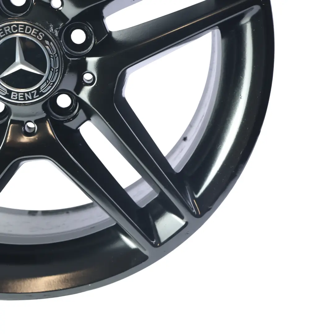 Rim Alloy Black 17" 7.5J ET:47 to Mercedes W204 AMG Wheel with Part number A2044019602 Mercedes W204 AMG Wheel Rim Alloy Black 17" 7.5J ET:47 - SKU A2044019602-6 - Part number A2044019602