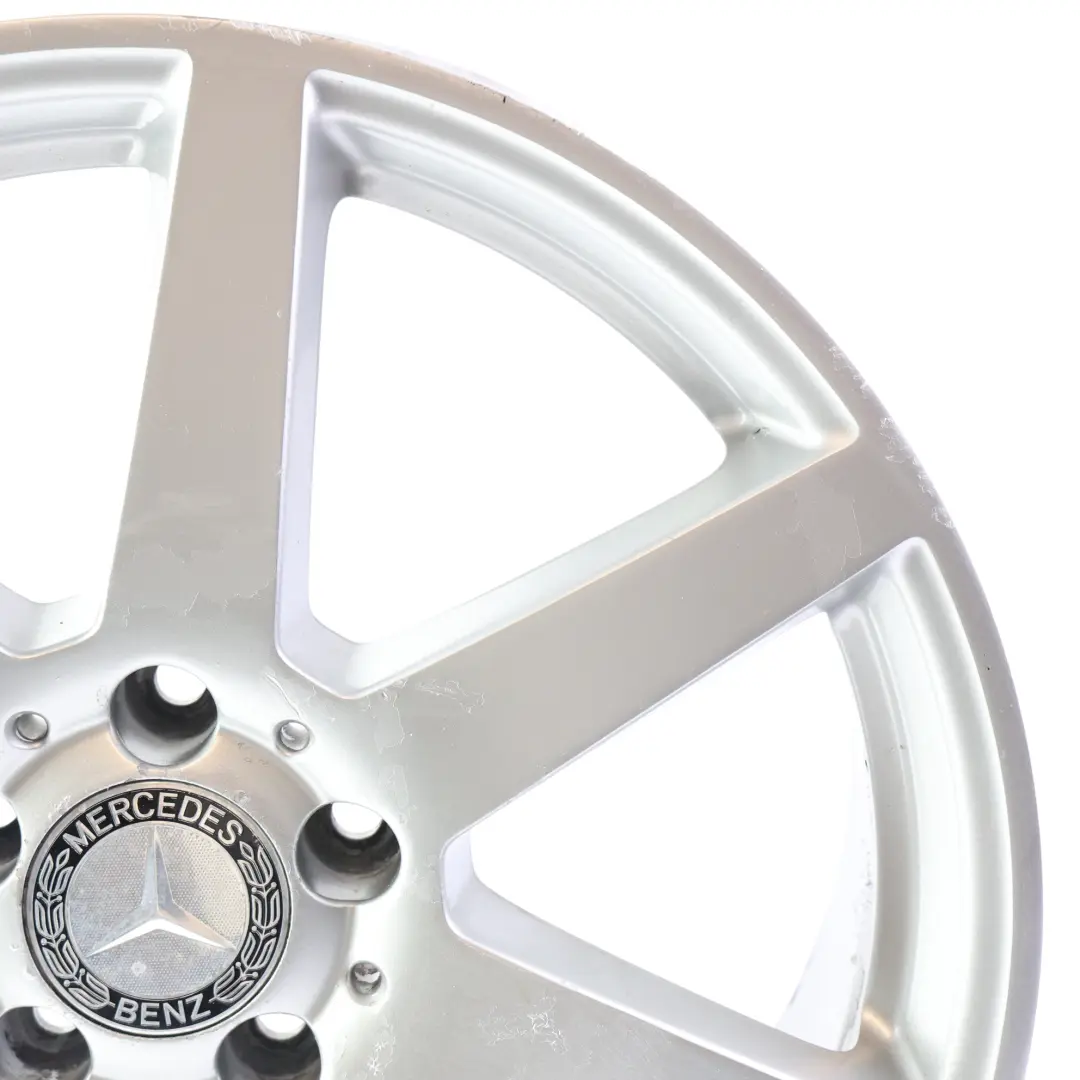 7-Spoke AMG Rear Alloy Wheel Rim 18" 8,5J ET:54 to Mercedes W204 with Part number A2044019902 Mercedes W204 7-Spoke AMG Rear Alloy Wheel Rim 18" 8,5J ET:54 - SKU A2044019902-1 - Part number A2044019902