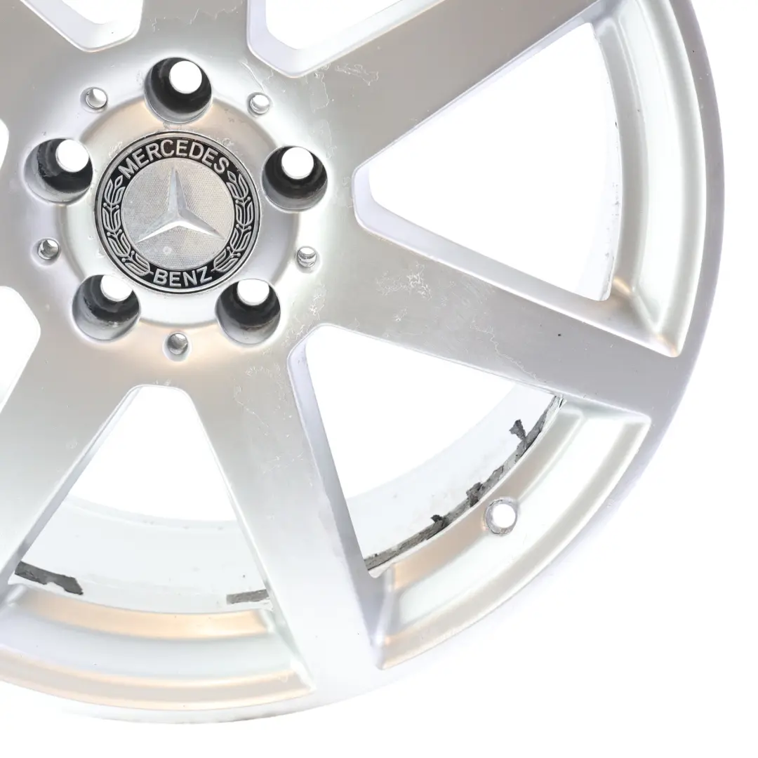 Mercedes W204 7-Spoke AMG Front Alloy Wheel Rim 18" 8,5J ET:54 - SKU A2044019902-1 - Numéro de pièce A2044019902
