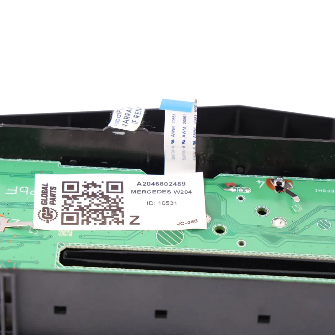 Radio Stereo CD Player Kopfeinheit Abdeckung Blende für Mercedes W204 mit Teilenummer A2046802489 Mercedes W204 Radio Stereo CD Player Kopfeinheit Abdeckung Blende - SKU A2046802489 - Teilenummer A2046802489