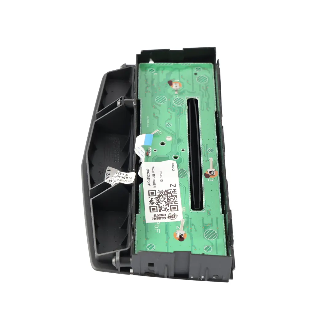 Mercedes W204 Copertura Pannello Autoradio Stereo Lettore CD - SKU A2046802489 - Numero di parte A2046802489