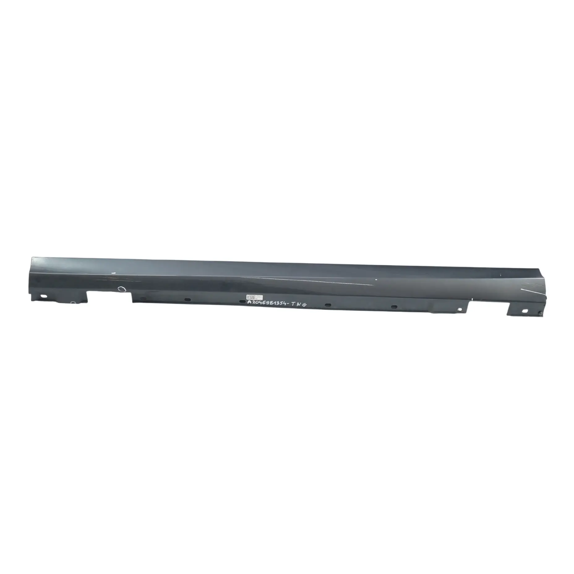 Mercedes W204 Rivestimento Gonna Laterale Pannello Sinistra Tenorite Grey - 755