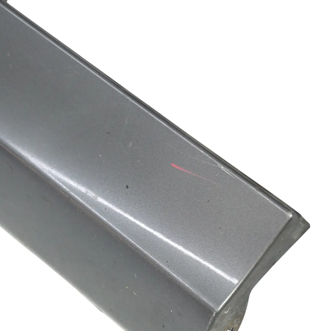 Side Skirt Door Sill Cover Right O/S Tenorite Grey Metallic - 755 to Mercedes W204 with Part number A2046981454 Mercedes W204 Side Skirt Door Sill Cover Right O/S Tenorite Grey Metallic - 755 - SKU A2046981454-TNG1 - Part number A2046981454