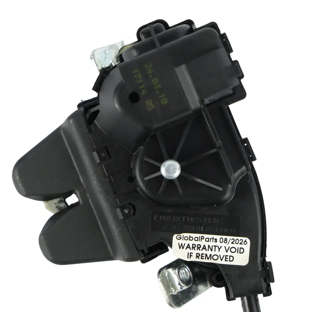 Mercedes W204 Rear Tailgate Lock Bootlid Catch Latch - SKU A2047500185 - Part number A2047500185