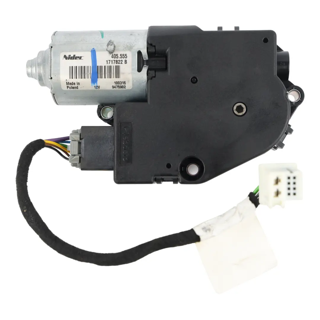 Schiebedach Elektromotor für Mercedes W212 mit Teilenummer A2048201442 Mercedes W212 Schiebedach Elektromotor - SKU A2048201442 - Teilenummer A2048201442