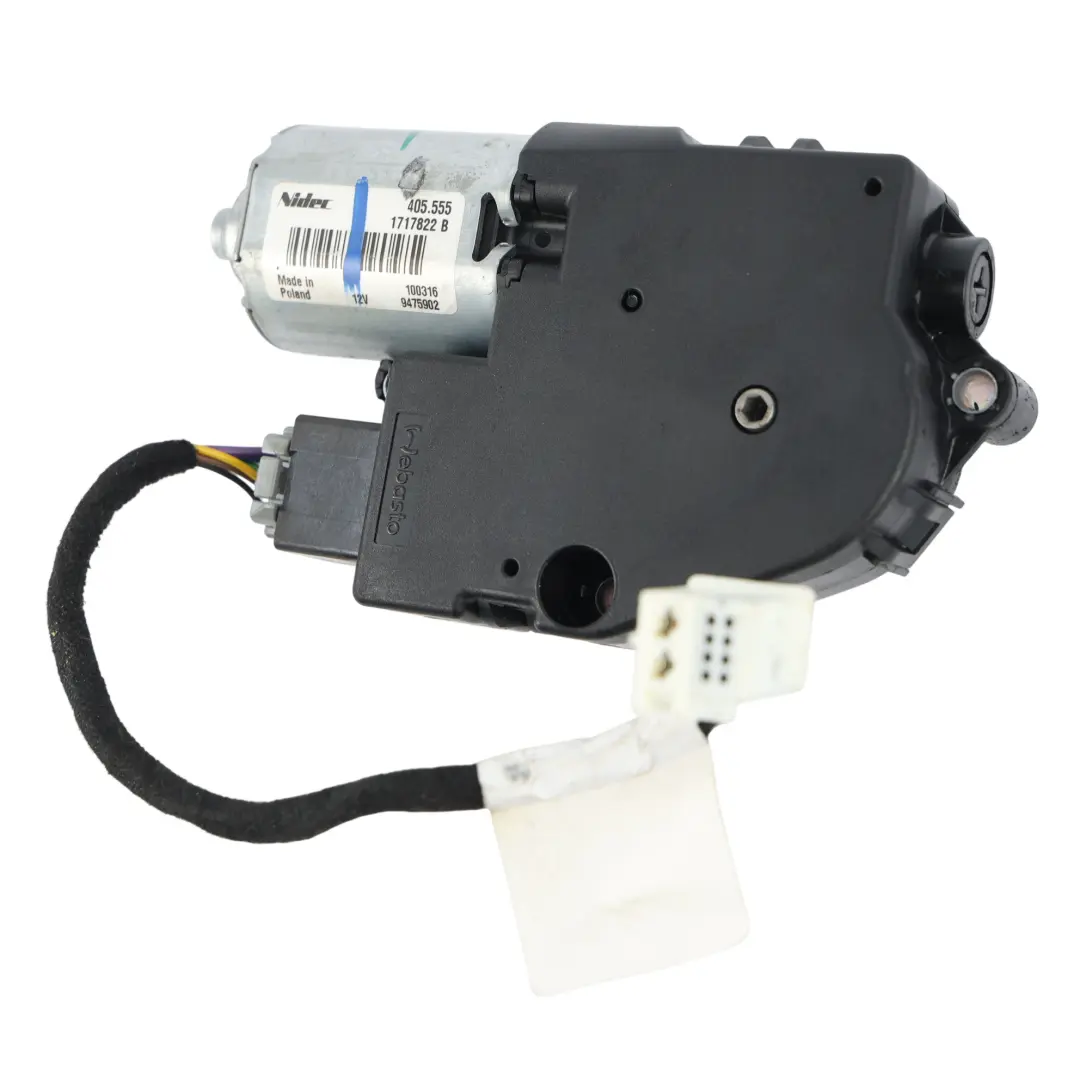 Schiebedach Elektromotor für Mercedes W212 mit Teilenummer A2048201442 Mercedes W212 Schiebedach Elektromotor - SKU A2048201442 - Teilenummer A2048201442