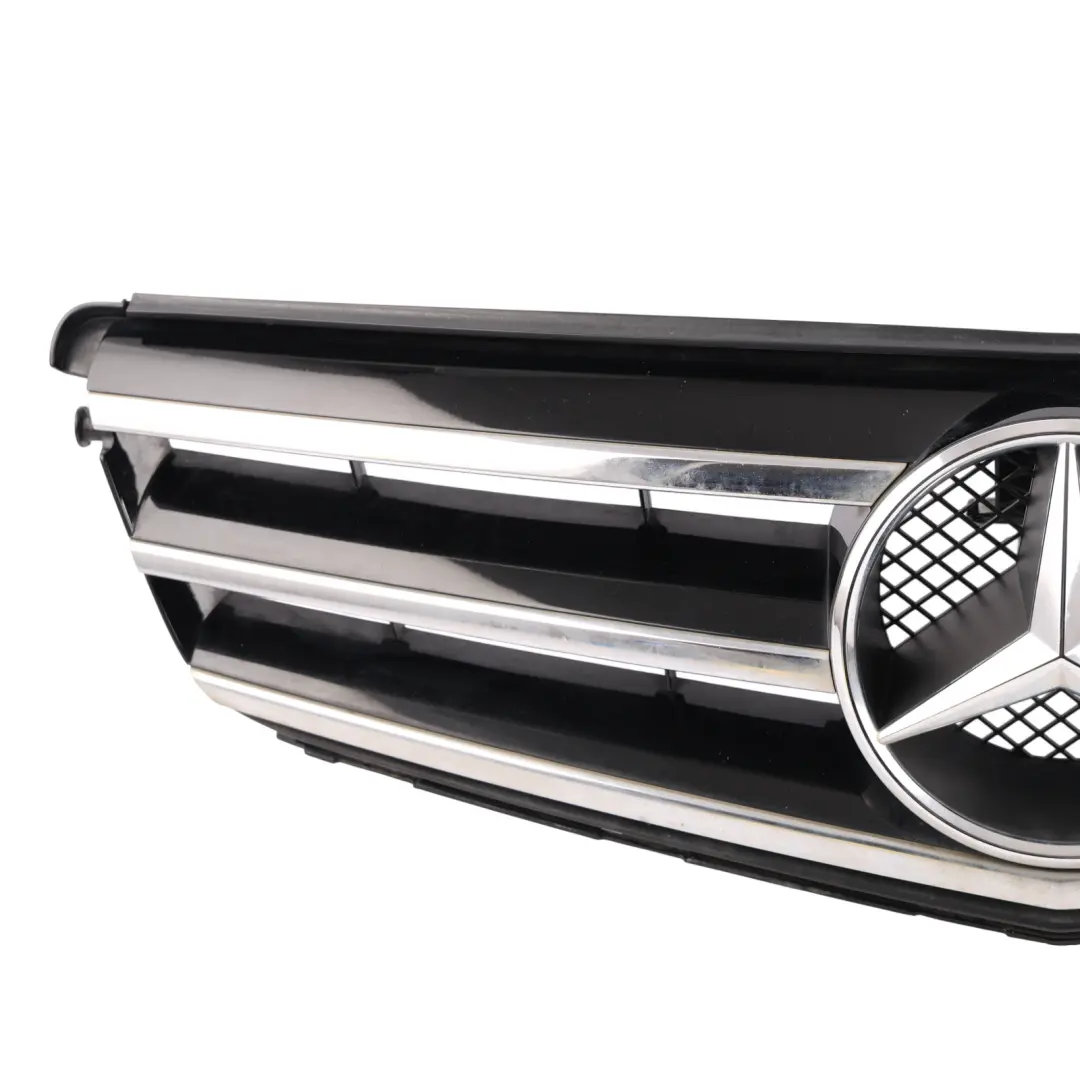 Mercedes W204 Motor Haube Kühlergrill Front Heizkörper Balken Silber Chrom - SKU A2048800023 - Teilenummer A2048800023