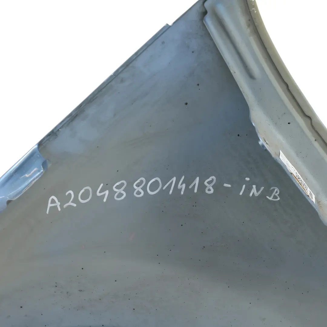 Mercedes W204 Delantero Derecho Panel Lateral Guardabarros Indigolite Azul - 230 - SKU A2048801418-INB - Número de pieza A2048801418