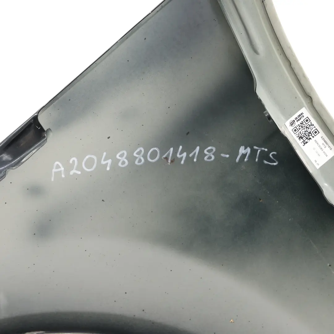 Mercedes W204 Panneau Aile Avant Droit Garde-Boue Magnetit Schwarz Noir - SKU A2048801418-MTS - Numéro de pièce A2048801418