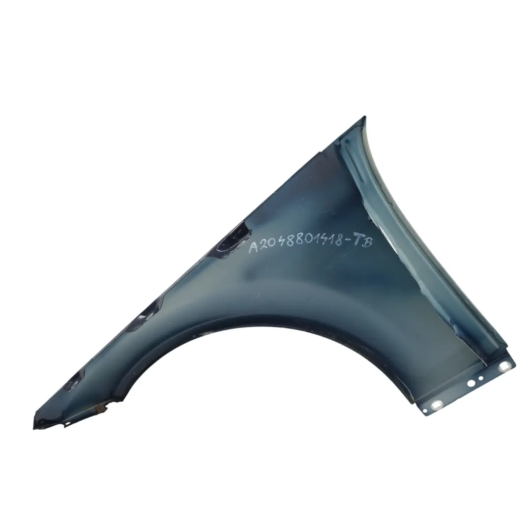 Side Wing Panel Front Right O/S Fender Tanzanite Blue - 359 to Mercedes W204 with Part number A2048801418 Mercedes W204 Side Wing Panel Front Right O/S Fender Tanzanite Blue - 359 - SKU A2048801418-TB - Part number A2048801418
