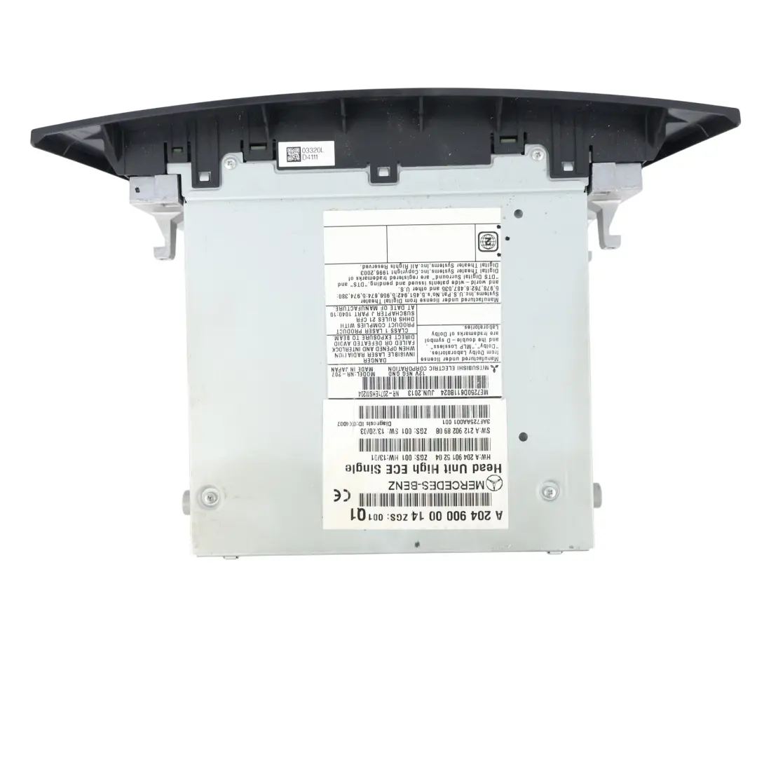 Mercedes W204 Multimedia Radio Stereo Kopfeinheit - SKU A2049000014 - Teilenummer A2049000014
