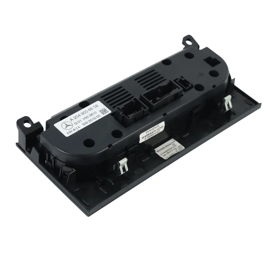 Mercedes W204 Panel Control Climatizador Aire Acondicionado - SKU A2049006608-4 - Número de pieza A2049006608
