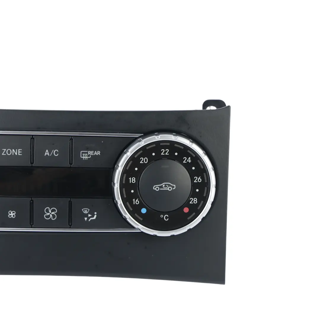 Panel Control Climatizador Aire Acondicionado para Mercedes W204 con número de pieza A2049006608 Mercedes W204 Panel Control Climatizador Aire Acondicionado - SKU A2049006608-4 - Número de pieza A2049006608