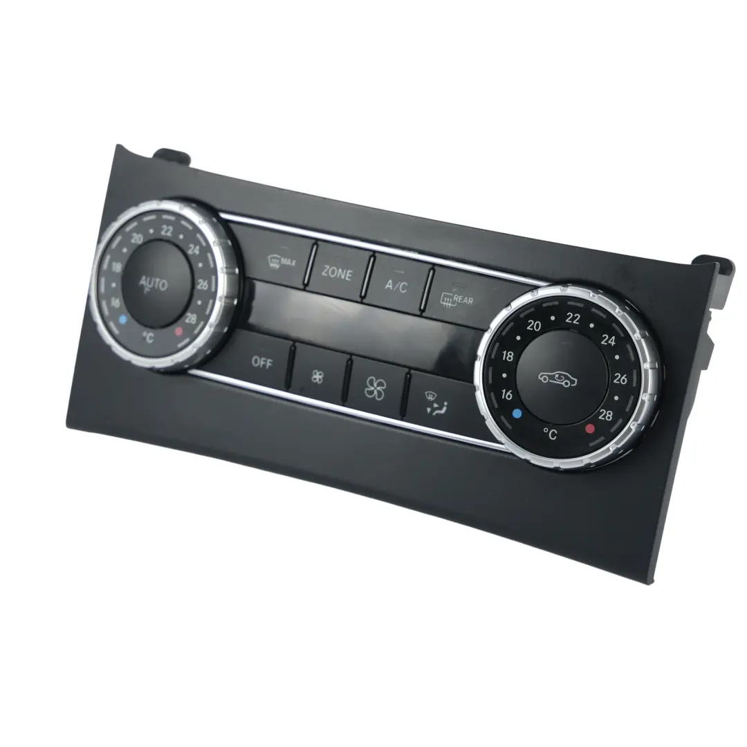 Panel Control Climatizador Aire Acondicionado para Mercedes W204 con número de pieza A2049006608 Mercedes W204 Panel Control Climatizador Aire Acondicionado - SKU A2049006608-4 - Número de pieza A2049006608