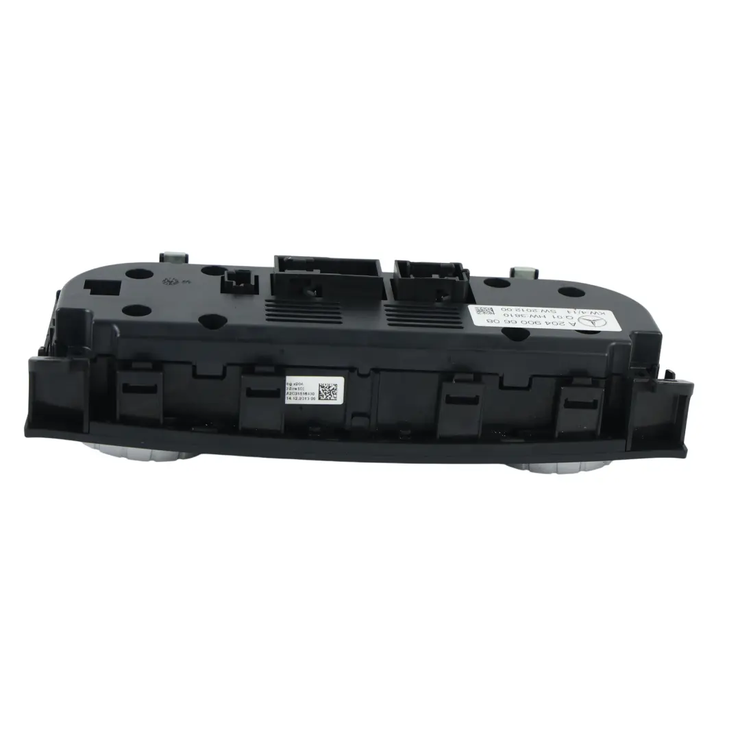 Mercedes W204 Air Conditioning Unit Climate Control Switch Panel - SKU A2049006608-4 - Part number A2049006608