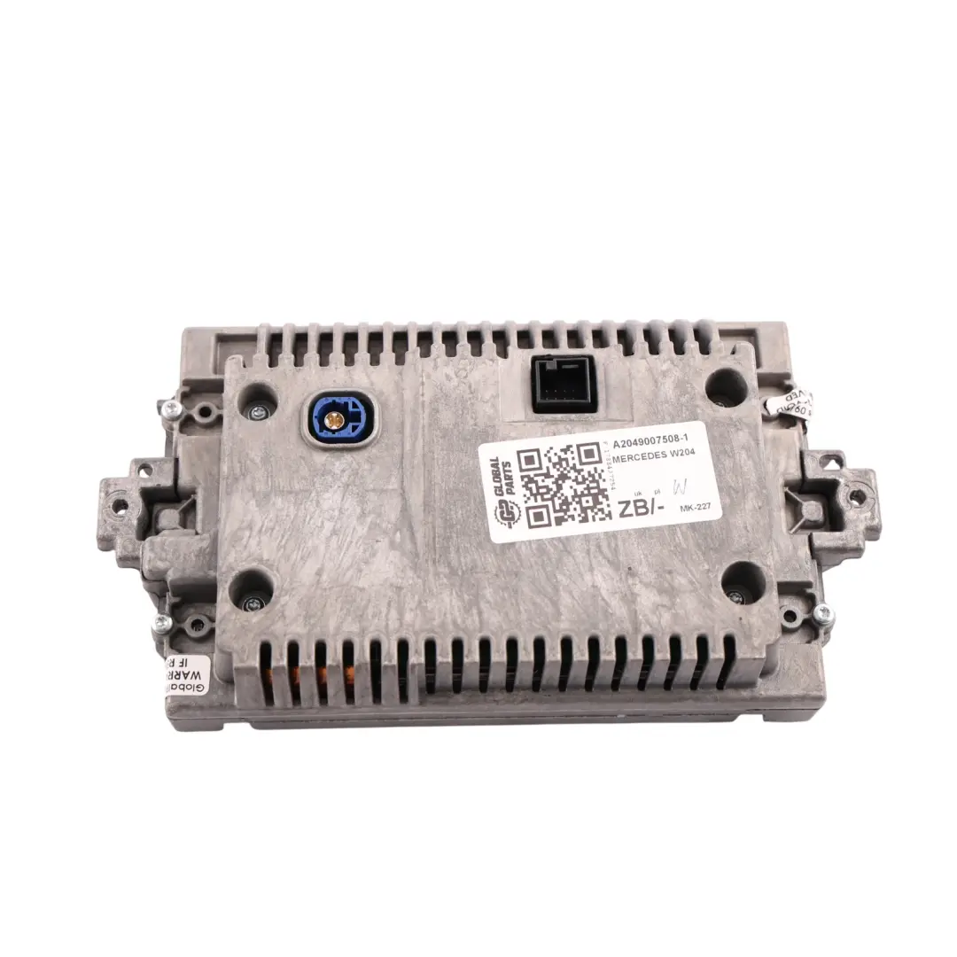 Mercedes W204 Display Screen Monitor Radio Sat Nav Navigation Unit - SKU A2049007508-1 - Part number A2049007508