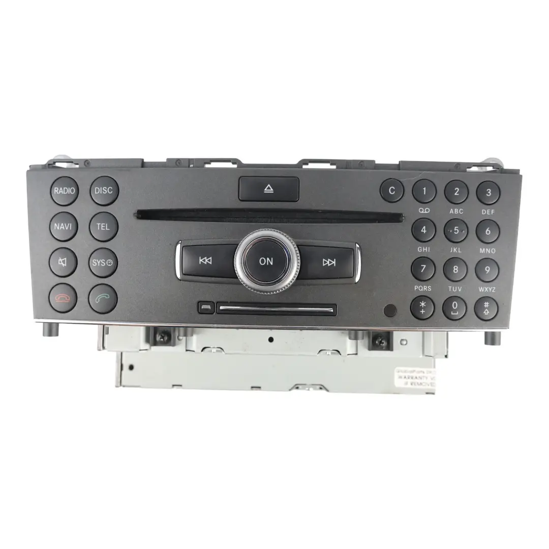 Mercedes W204 COMAND Navigation CD Radio Einheit - SKU A2049060902-2 - Teilenummer A2049060902