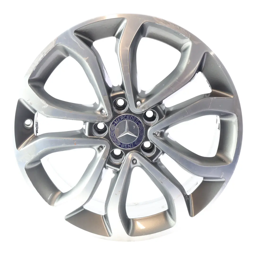 Jante Alliage 5 Branches Doubles 17" 7J ET:48,5 pour Mercedes W205 à propos du numéro de pièce A2054010200 Mercedes W205 Jante Alliage 5 Branches Doubles 17" 7J ET:48,5 - SKU A2054010200-3 - Numéro de pièce A2054010200