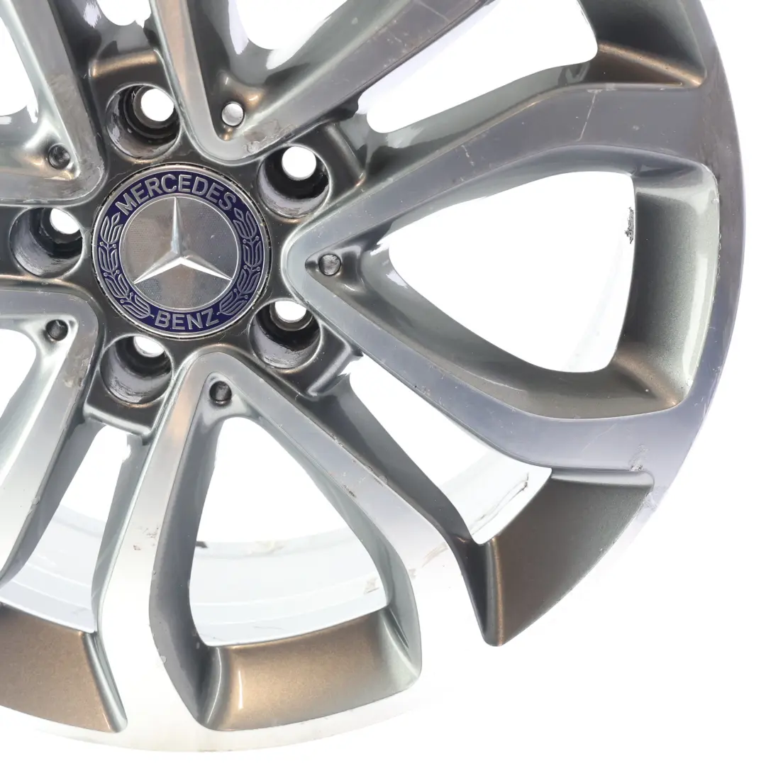 Mercedes W205 Llanta De Aleación 5 Radios Dobles 17" 7J ET:48,5 - SKU A2054010200-3 - Número de pieza A2054010200