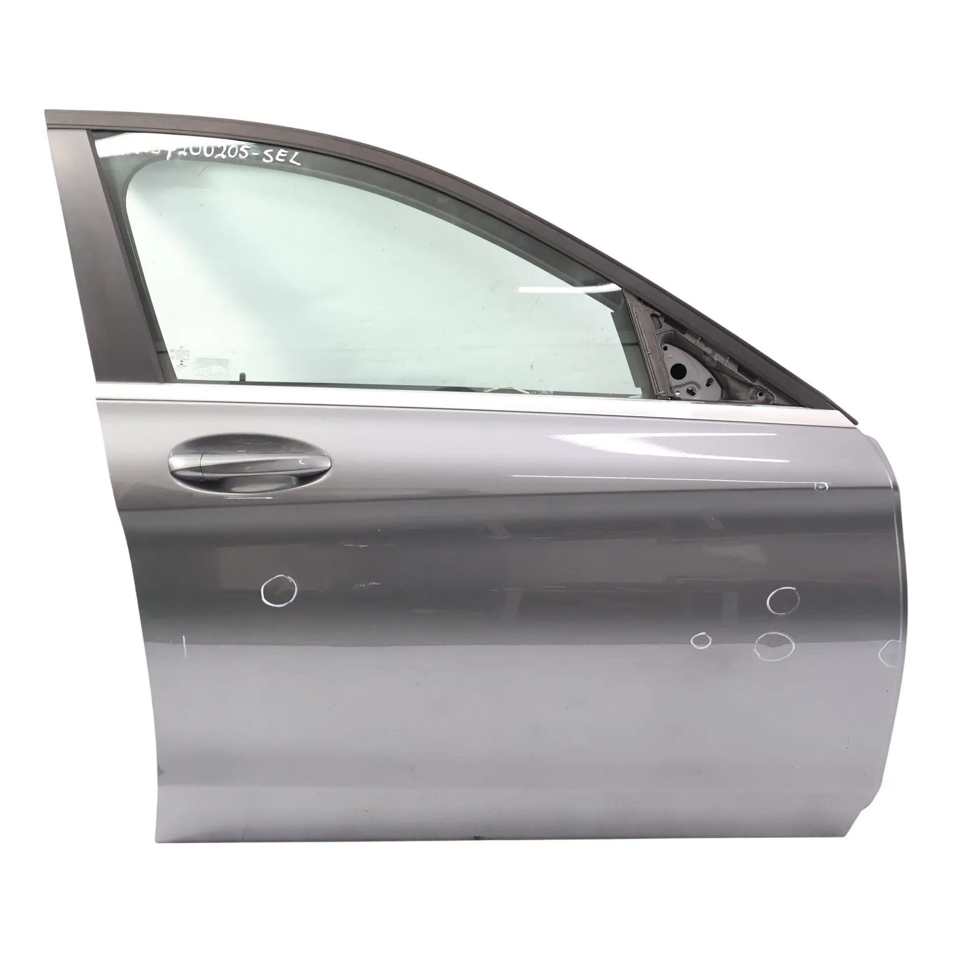 Mercedes W205 Drzwi Przednie Prawe Selenite Grey Metallic 992