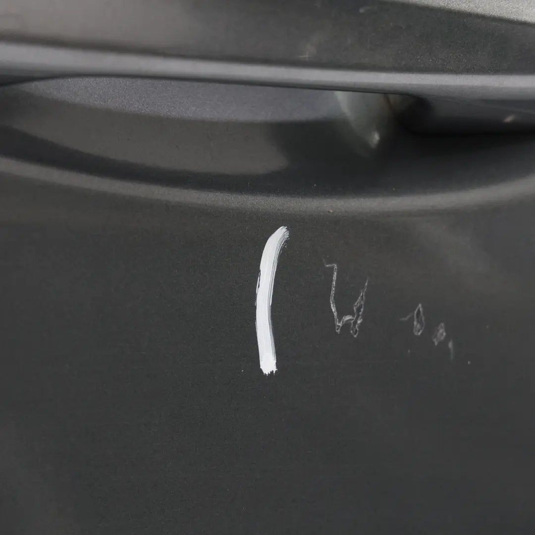 Mercedes W205 Door Rear Left N/S Selenite Grey Metallic - 992 - SKU A2057300105-SEL - Part number A2057300105