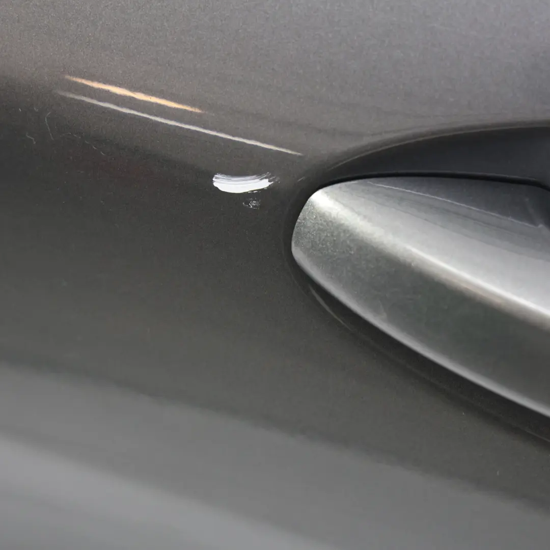 Mercedes W205 Door Rear Left N/S Selenite Grey Metallic - 992 - SKU A2057300105-SEL - Part number A2057300105