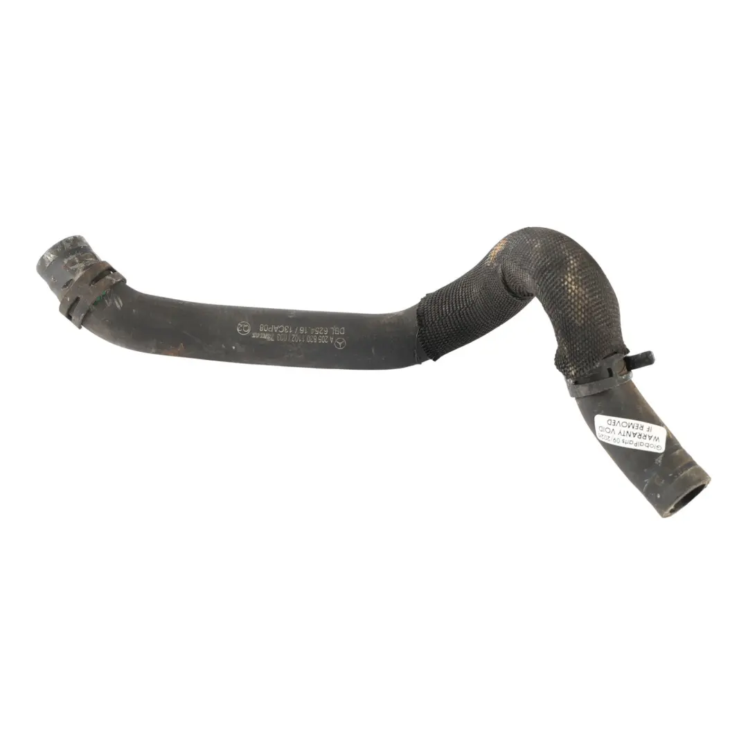 Mercedes W205 Engine Coolant Hose Pipe Tube Line - SKU A2058301102 - Part number A2058301102