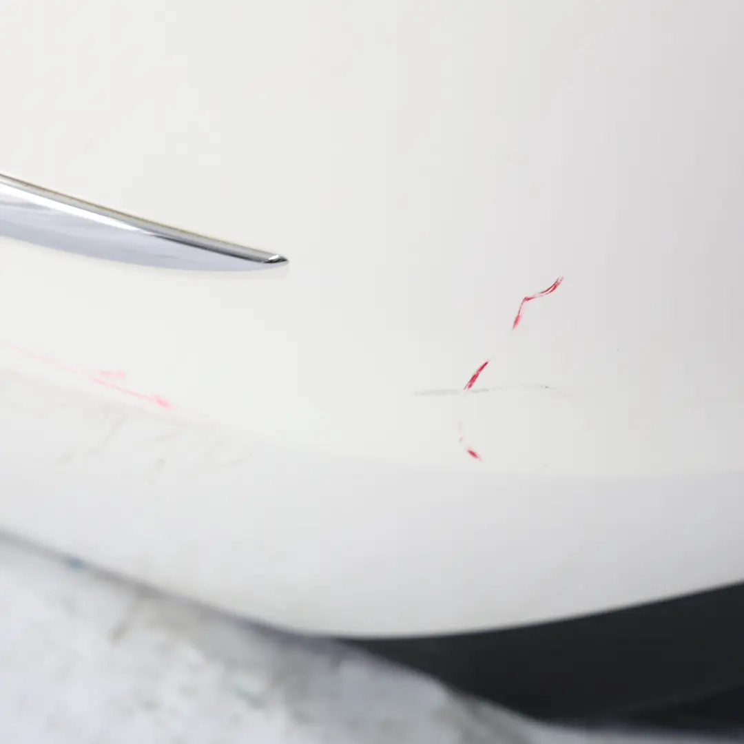 Mercedes W205 Rear Bumper Polar White - 149 - SKU A2058806400-POL - Part number A2058806400
