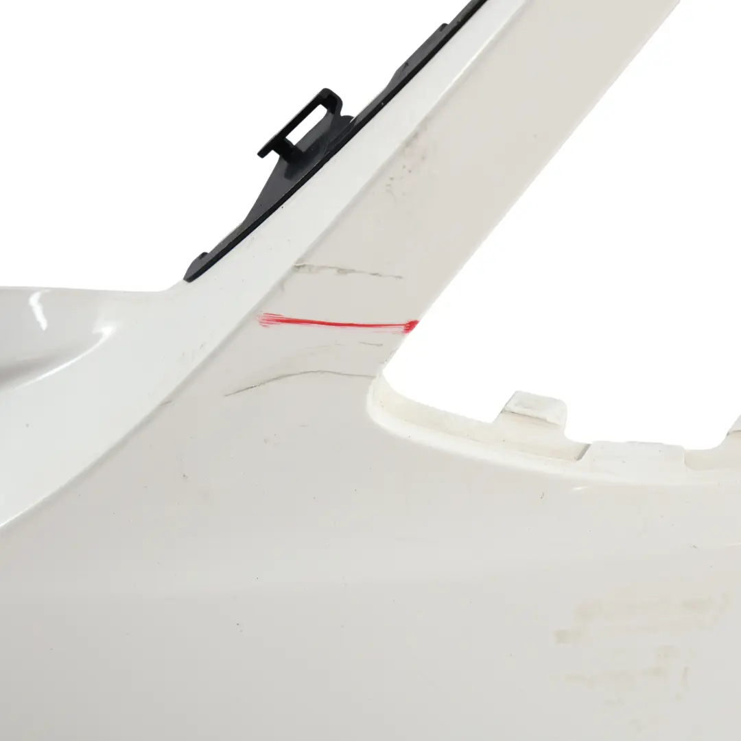 Bumper Polar White - 149 to Mercedes W205 Rear with Part number A2058806400 Mercedes W205 Rear Bumper Polar White - 149 - SKU A2058806400-POL - Part number A2058806400