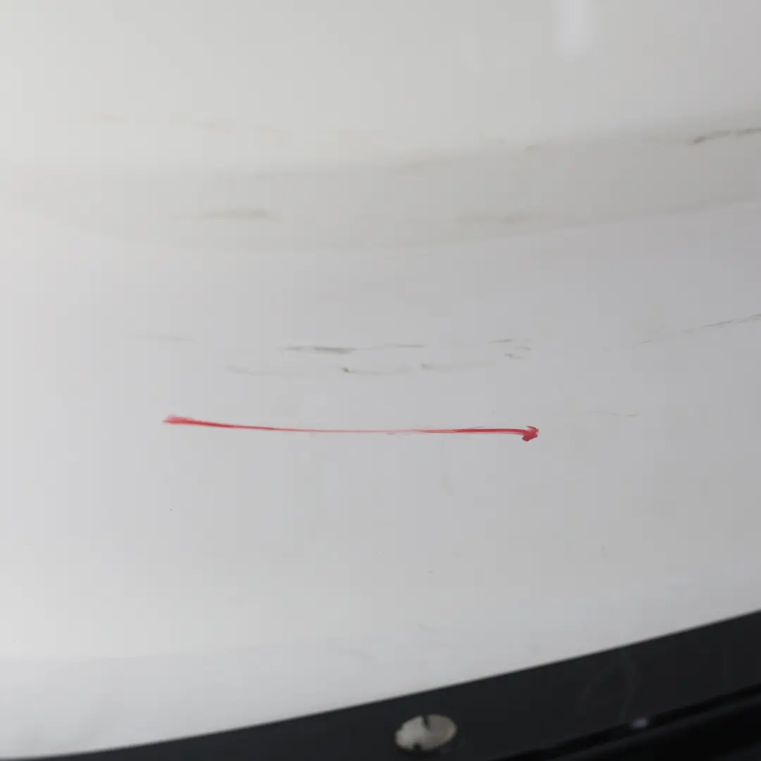 Mercedes W205 Rear Bumper Polar White - 149 - SKU A2058806400-POL - Part number A2058806400