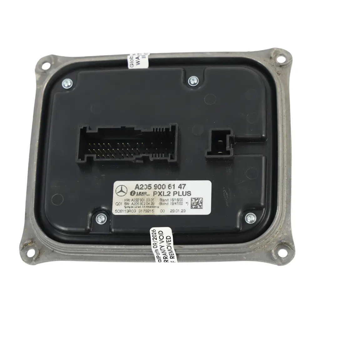 Modulo Unità Controllo Faro LED Anteriore Sinistro per Mercedes W205 con numero di parte A2059006147 Mercedes W205 Modulo Unità Controllo Faro LED Anteriore Sinistro - SKU A2059006147 - Numero di parte A2059006147