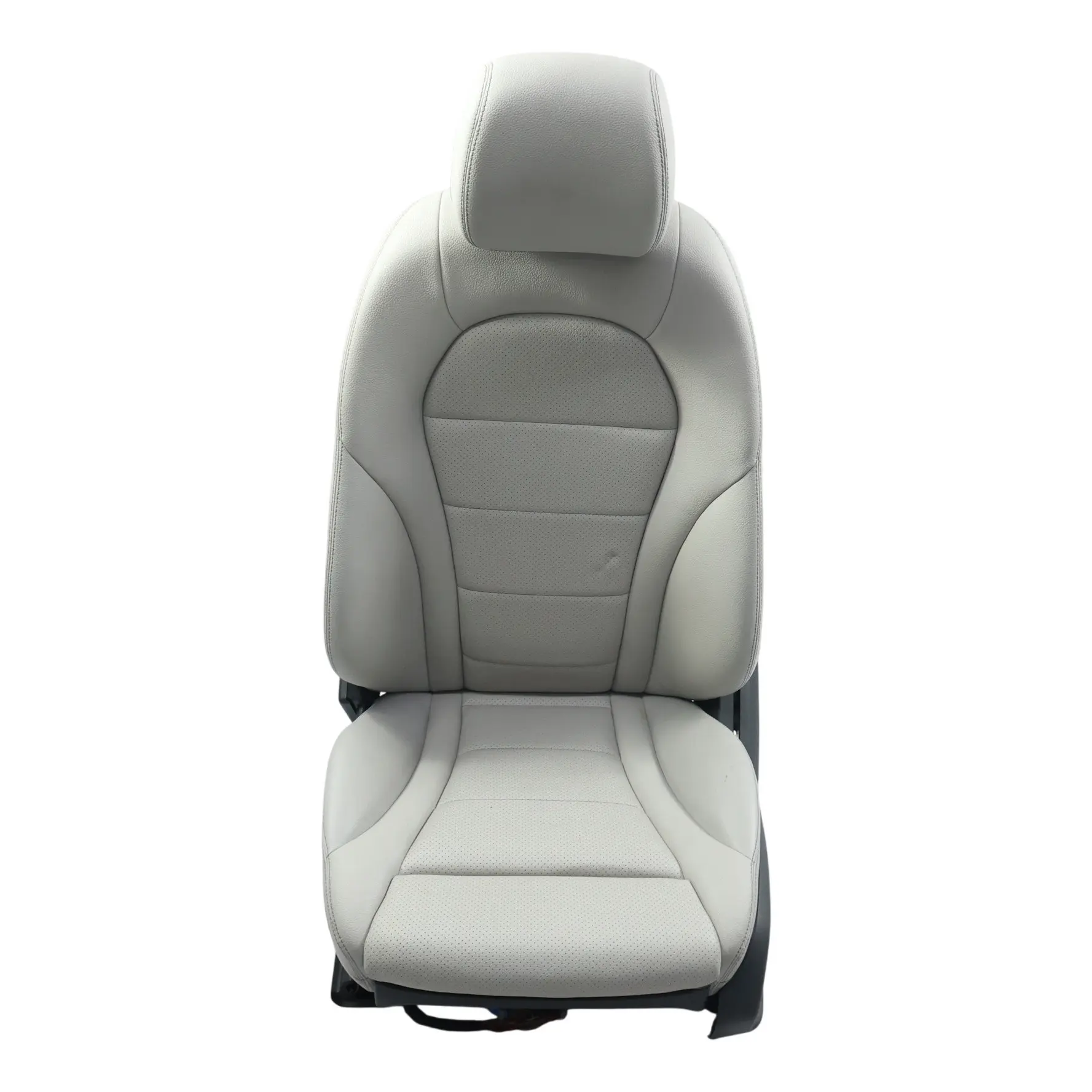 Mercedes W205 Front Seat Heated Left N/S Imitation Leather Grey