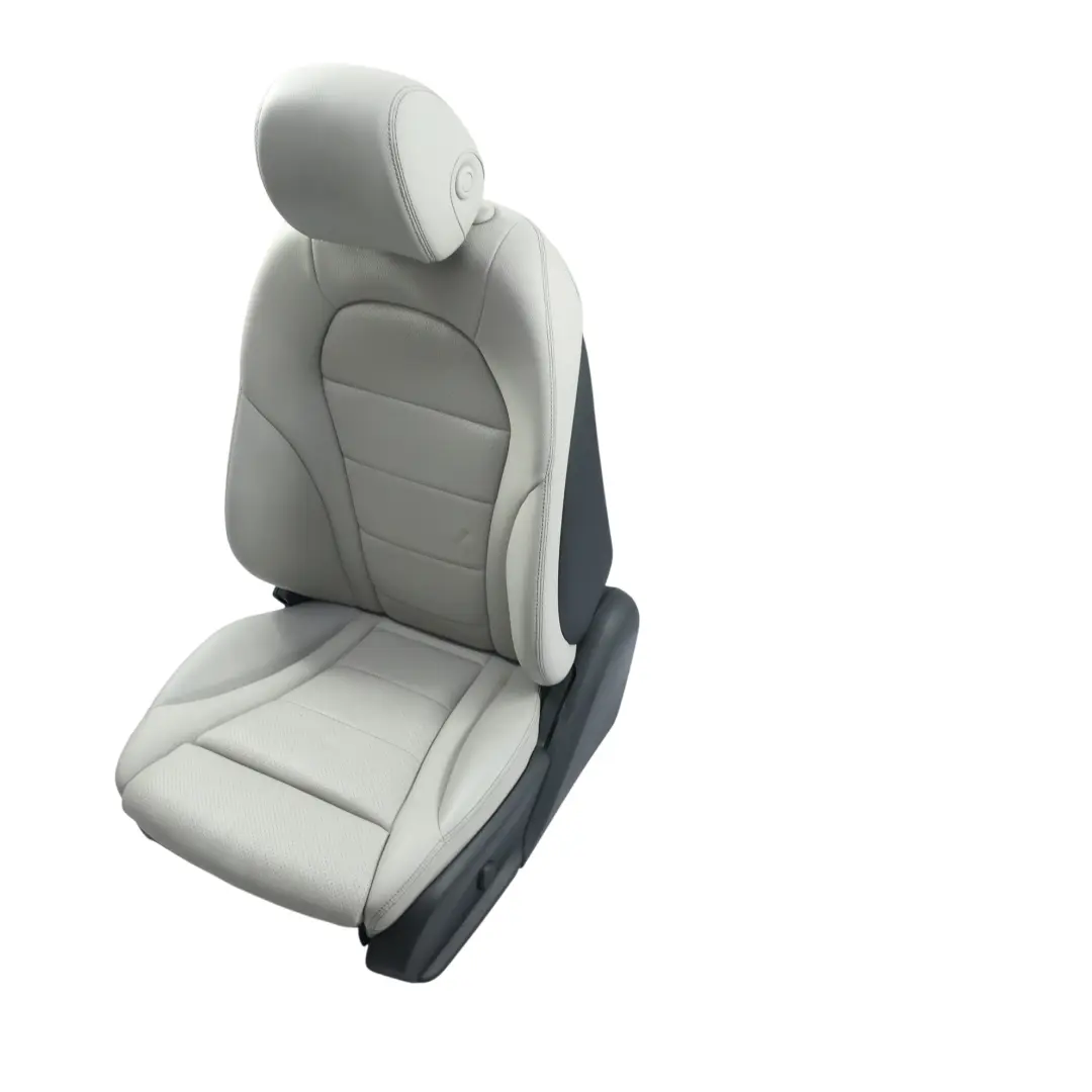 Mercedes W205 Front Seat Heated Left N/S Imitation Leather Grey - SKU A2059101147-13 - Part number A2059101147