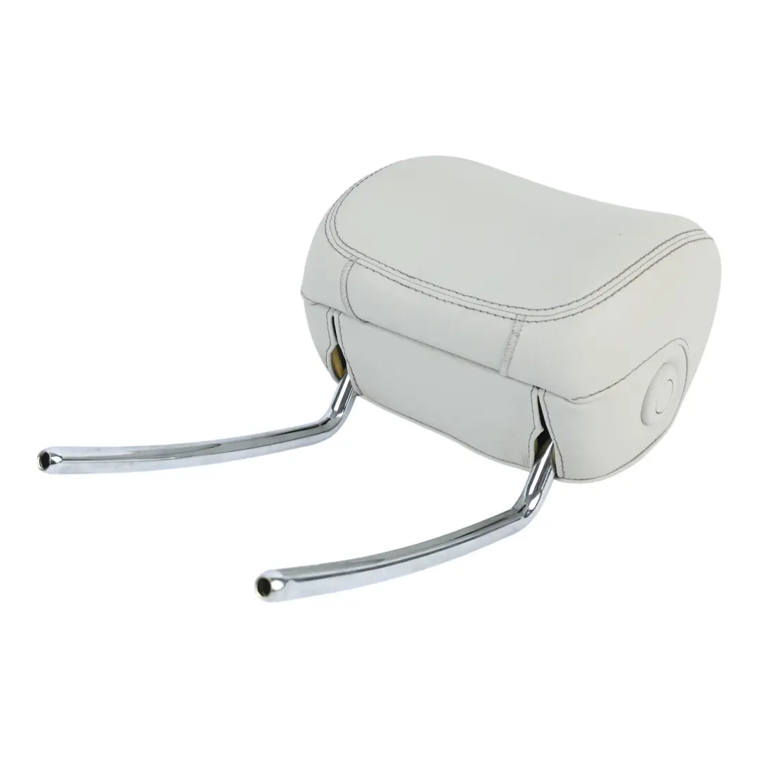Mercedes W205 Front Seat Headrest Left Right N/O/S Grey Leather - SKU A2059703350-3 - Part number A2059703350