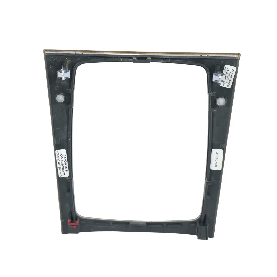 Mercedes A207 W204 Leva Cambio Telaio Cornice Effetto Legno - SKU A2076801207 - Numero di parte A2076801207