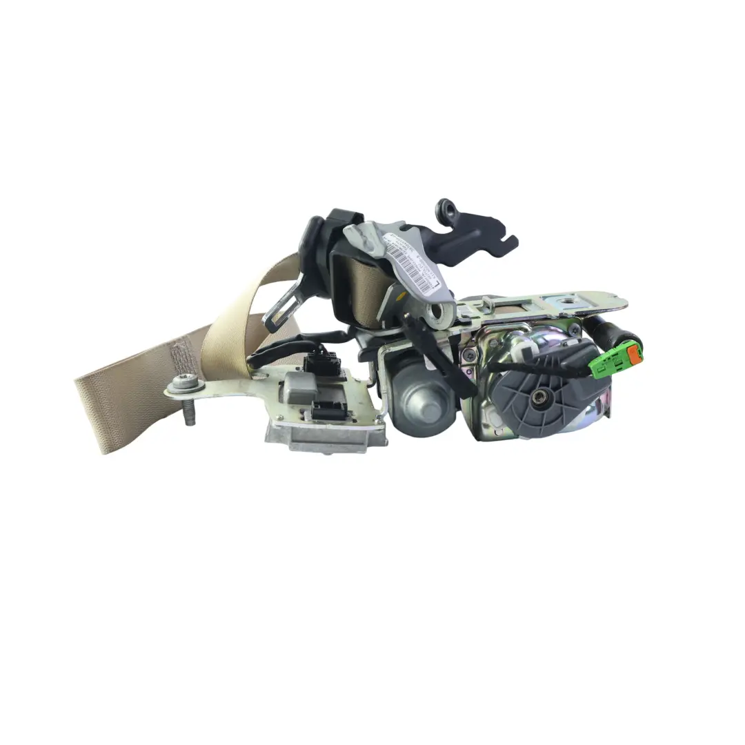 Mercedes W207 Seatbelt Seat Belt Front Left N/S Beige - SKU A2078604185-1 - Part number A2078604185