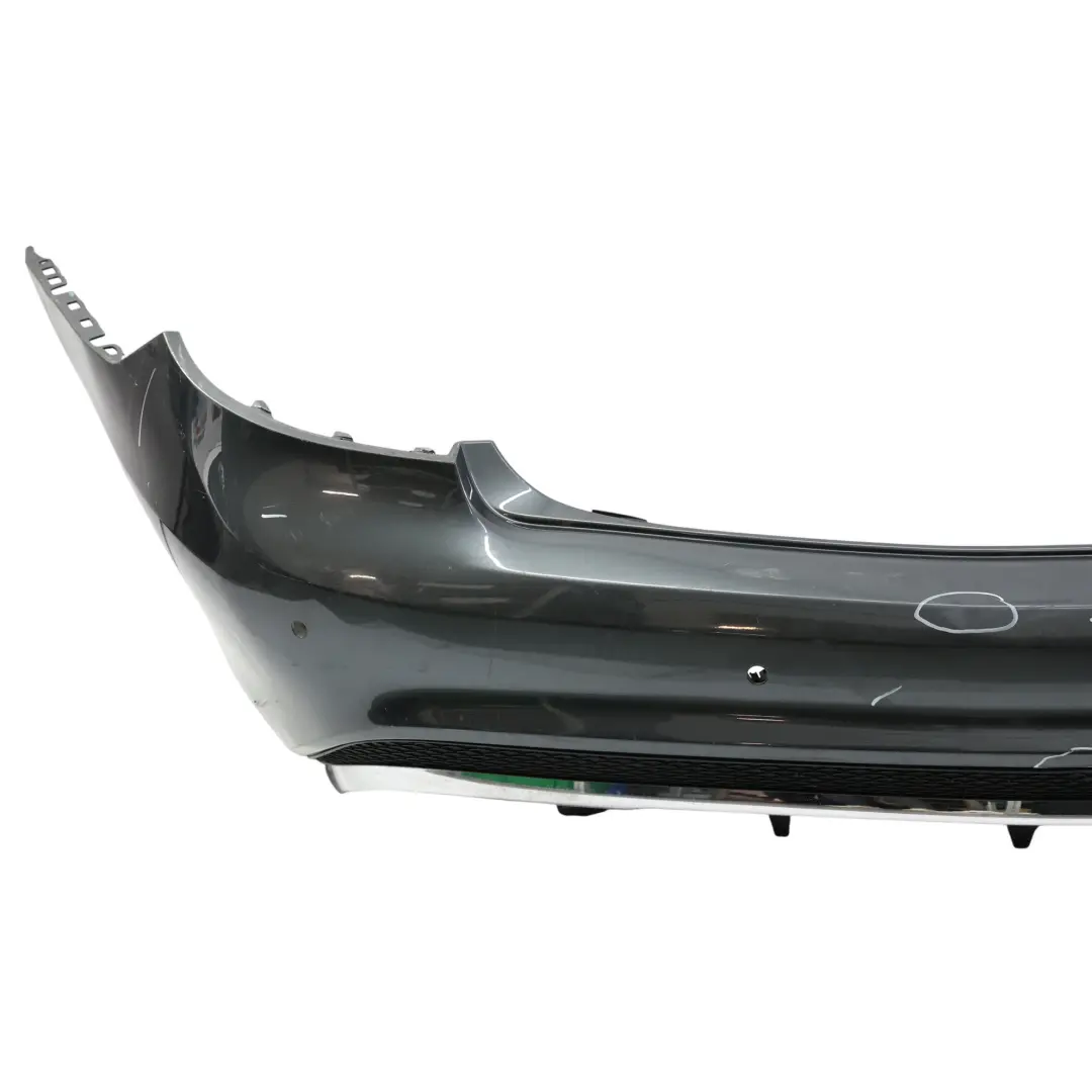 Mercedes W207 Rear Bumper AMG Sport Tenorite Grey Metallic - 755 - SKU A2078858125-TNG - Part number A2078858125