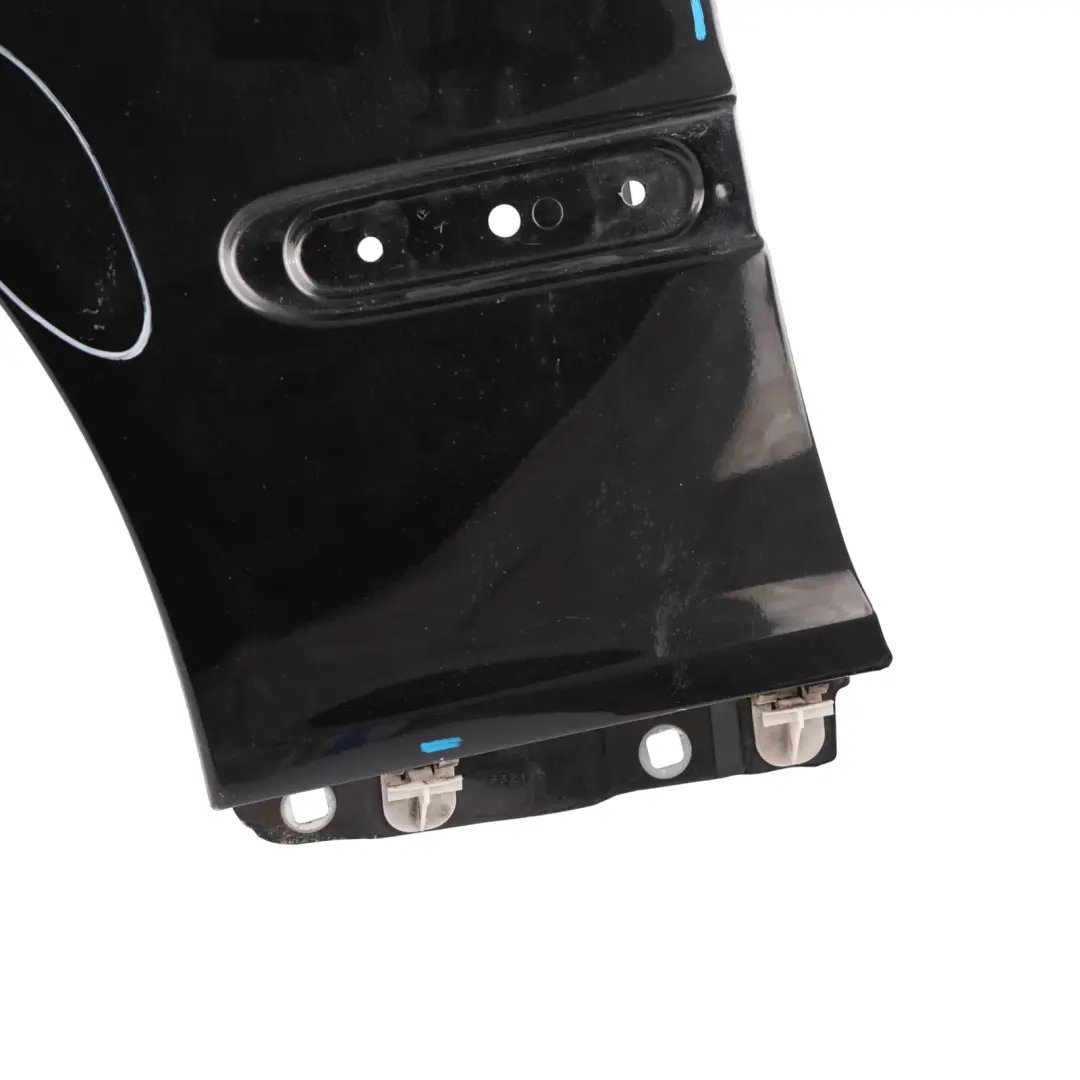  Panel Lateral Mercedes CLK A209 C209 Guardabarros Izquierdo Obsidian Black - 197 - SKU A2098800318-OB - Número de pieza A2098800318