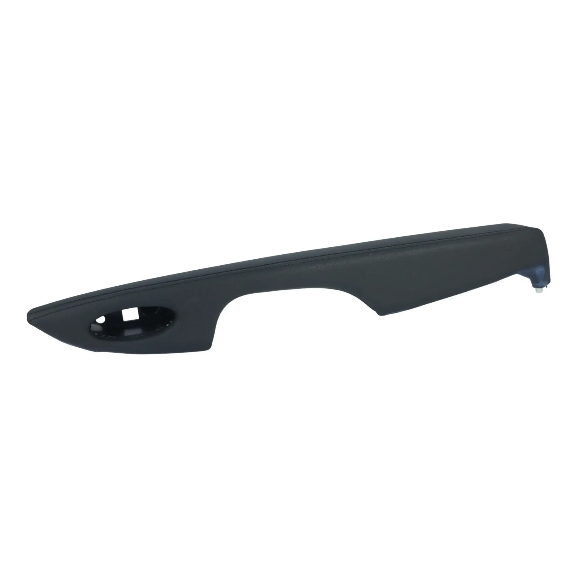 Mercedes W211 Bracciolo Pannello Porta Pelle Nera Sinistro A2117300328