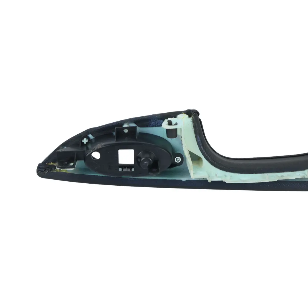 Mercedes W211 Door Panel Arm Rest Cover Black Leather Left N/S - SKU A2117300328 - Part number A2117300328