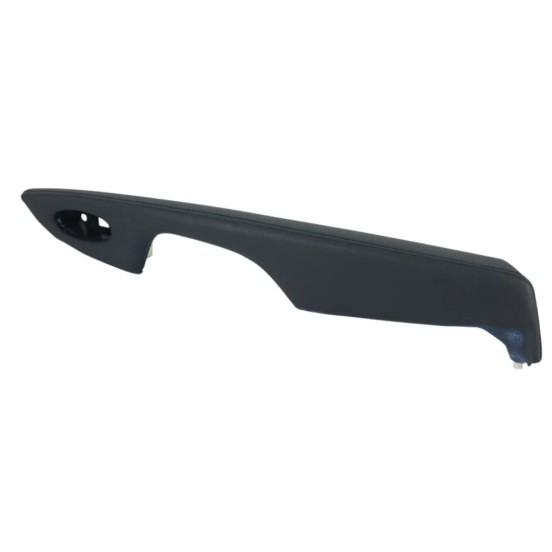 Mercedes W211 Bracciolo Pannello Porta Pelle Nera Sinistro - SKU A2117300328 - Numero di parte A2117300328