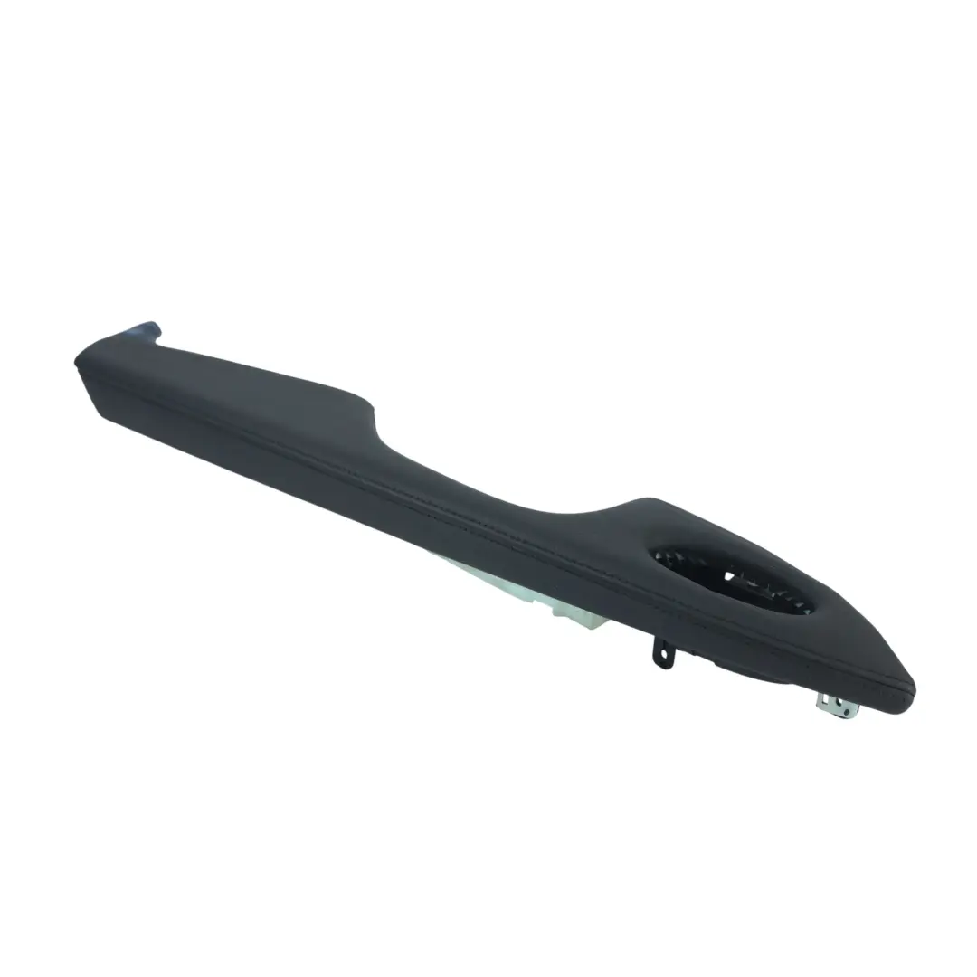 Mercedes W211 Bracciolo Pannello Porta Pelle Nera Sinistro - SKU A2117300328 - Numero di parte A2117300328