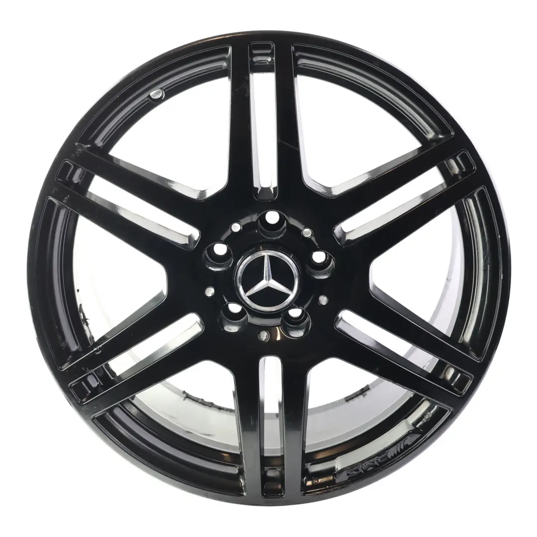 Mercedes W212 Rear Alloy Wheel Rim Black 18" ET:54 9J - SKU A2124012402-7 - Part number A2124012402