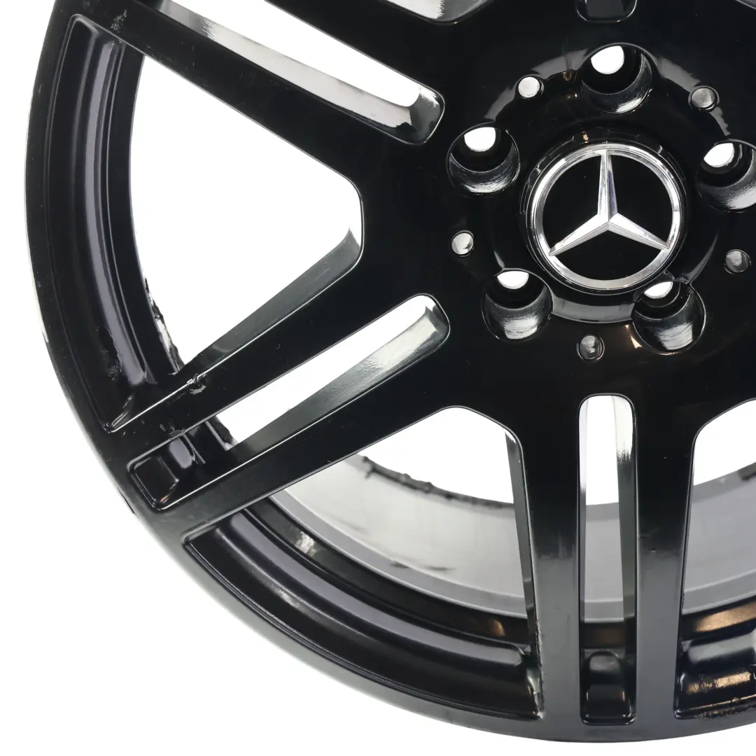 Mercedes W212 Rear Alloy Wheel Rim Black 18" ET:54 9J - SKU A2124012402-7 - Part number A2124012402