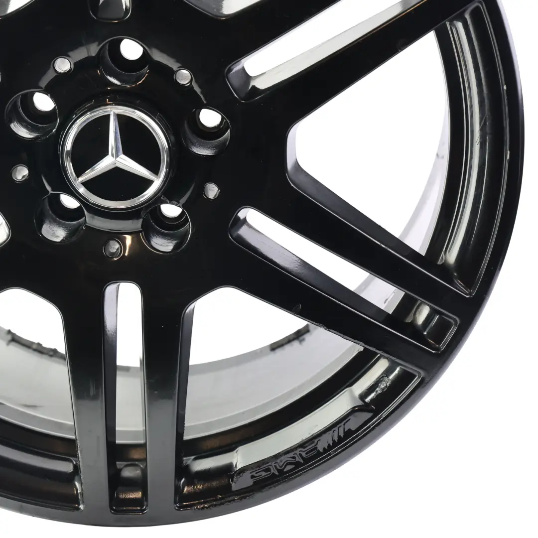 Mercedes W212 Tylna Felga Aluminiowa Czarna 18" ET:54 9J - SKU A2124012402-7 - Numer Części A2124012402