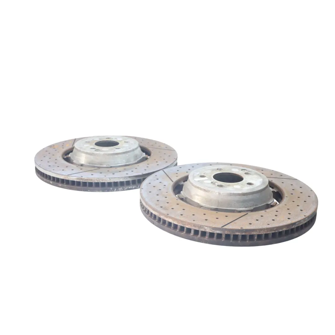 C63 AMG Front Brake Disc Rotor Ventilated Set X2 Left Right N/O/S to Mercedes C204 with Part number A2124210512 Mercedes C204 C63 AMG Front Brake Disc Rotor Ventilated Set X2 Left Right N/O/S - SKU A2124210512-1 - Part number A2124210512
