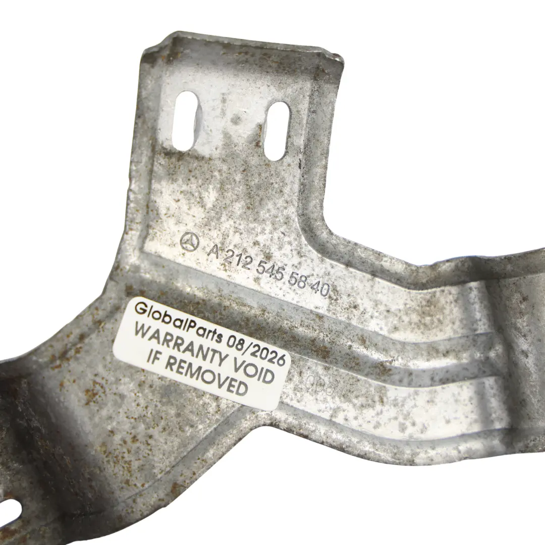 Soporte Fijación Guardabarros Delantero Derecho para Mercedes W212 con número de pieza A2125455840 Mercedes W212 Soporte Fijación Guardabarros Delantero Derecho - SKU A2125455840 - Número de pieza A2125455840