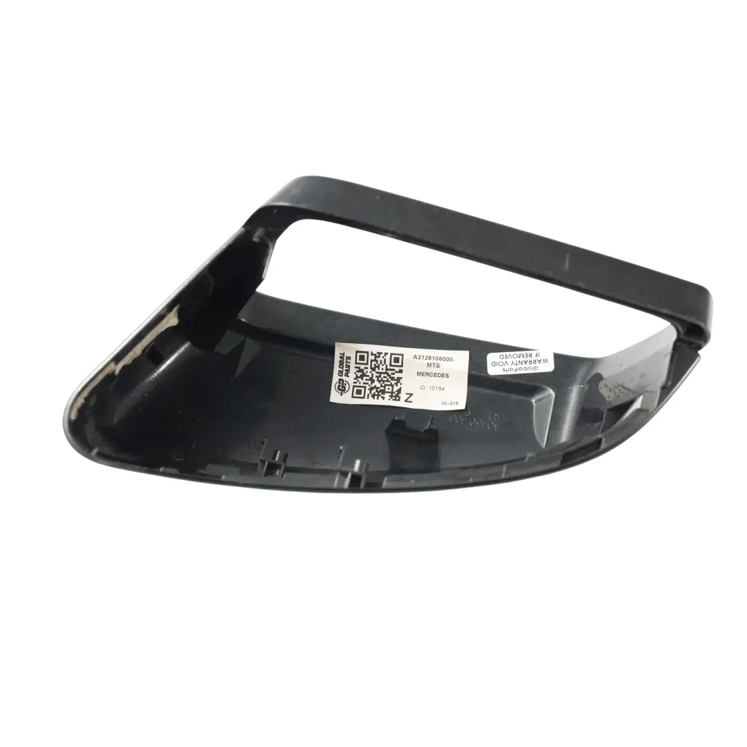 Mercedes W204 W212 Obudowa Lusterka Prawa Czarny Magnetyt 183 - SKU A2128106000-MTS - Numer Części A2128106000