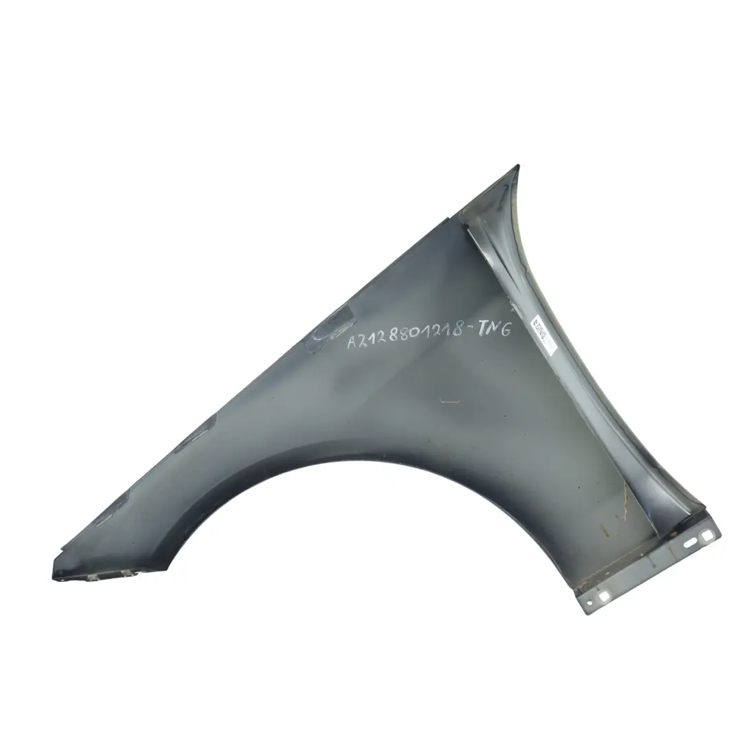 Side Wing Panel Front Right O/S Fender Cover Tenorite Grey - 755 to Mercedes W212 with Part number A2128801218 Mercedes W212 Side Wing Panel Front Right O/S Fender Cover Tenorite Grey - 755 - SKU A2128801218-TNG - Part number A2128801218