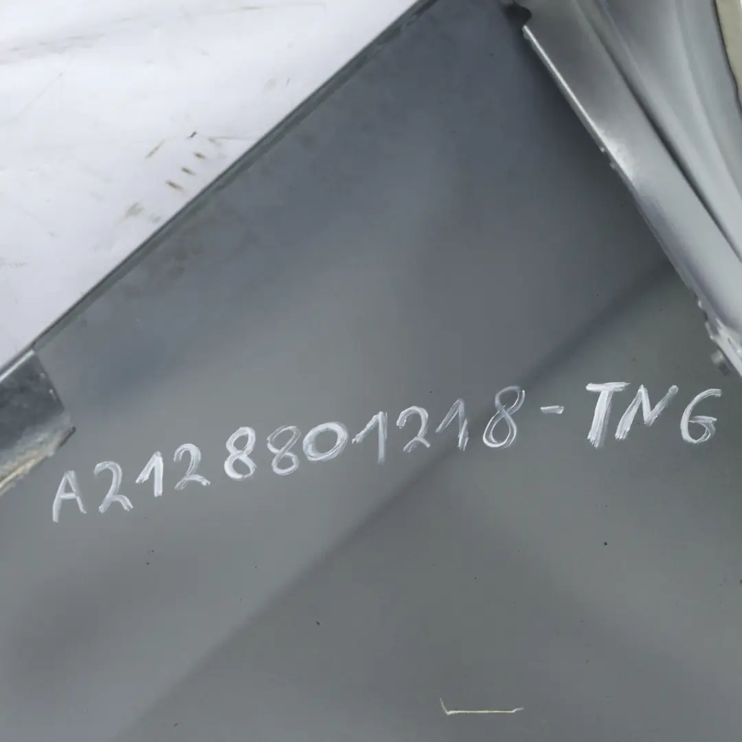 Mercedes W212 Side Wing Panel Front Right O/S Fender Cover Tenorite Grey - 755 - SKU A2128801218-TNG - Part number A2128801218